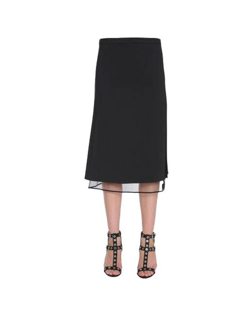 Versace Midi Rok in het Black
