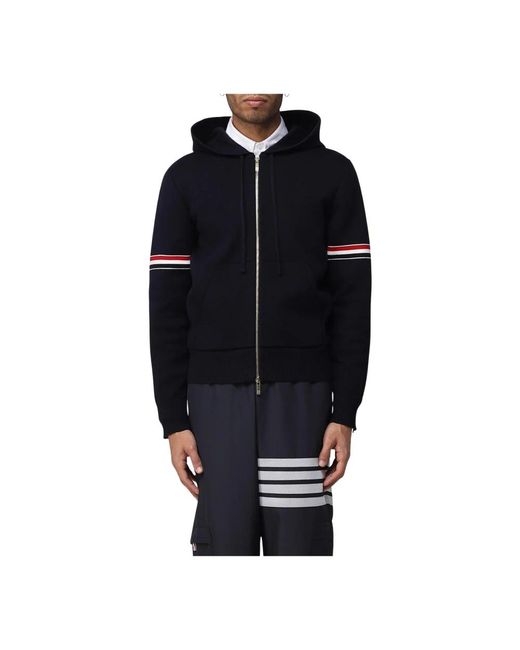 Zip-Throughs di Thom Browne in Blue da Uomo