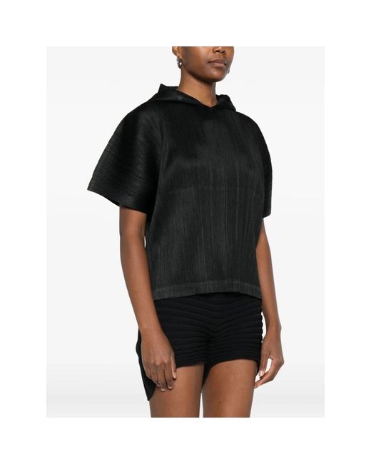 Hoodies Issey Miyake en coloris Black