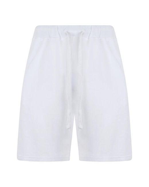 Fedeli White Casual Shorts for men