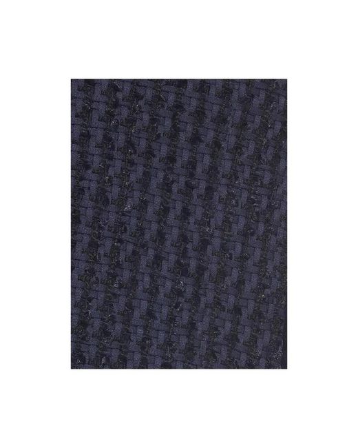 DSquared² Houndstooth Mini Rok in het Blue