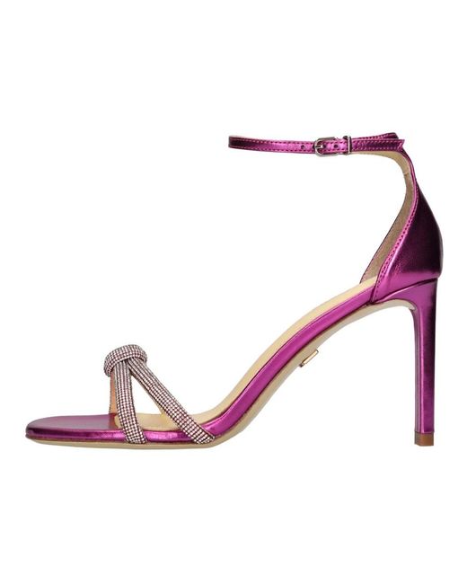 Lola Cruz Pink High Heel Sandals