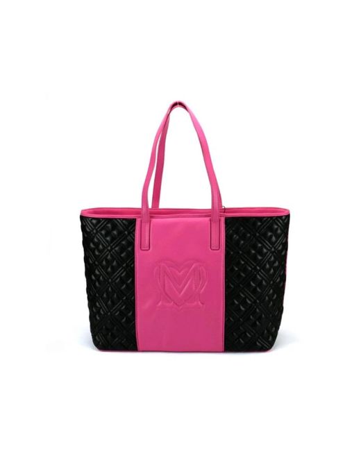 Love Moschino Pink Tote Bags
