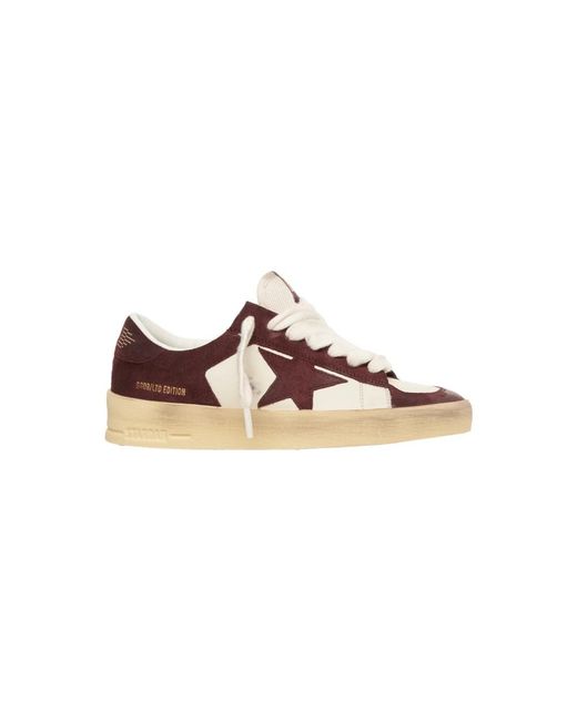 Golden Goose Deluxe Brand Brown Sneakers
