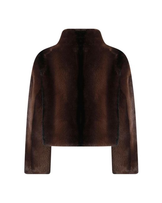 Ermanno Scervino Mf938 Jas in het Brown