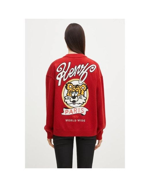 Cardigans KENZO de color Red