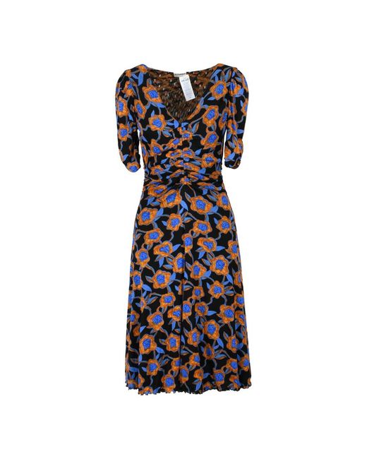 Diane von Furstenberg Short Dresses in het Black