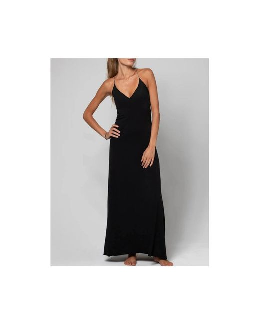 Beliza Black Maxi Dresses