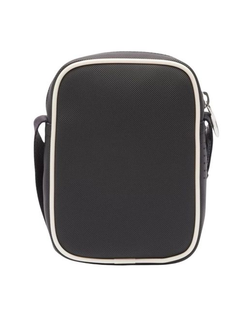 Lacoste Black Messenger Bags for men