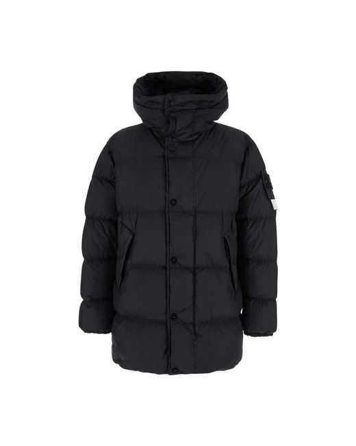 Stone Island Winter Jackets in het Black voor heren