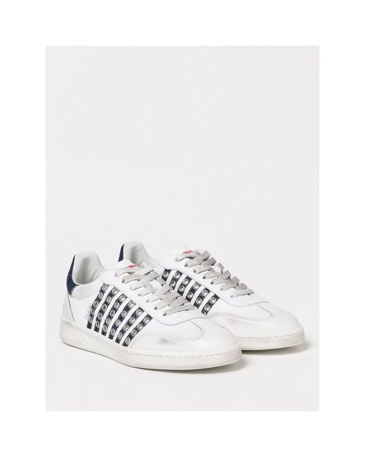 DSquared² White Sneakers for men
