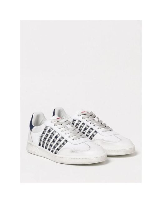 DSquared² Schoenen ,Wit ,Casual Sneakers Voor Dagelijks Gebruik in het White voor heren