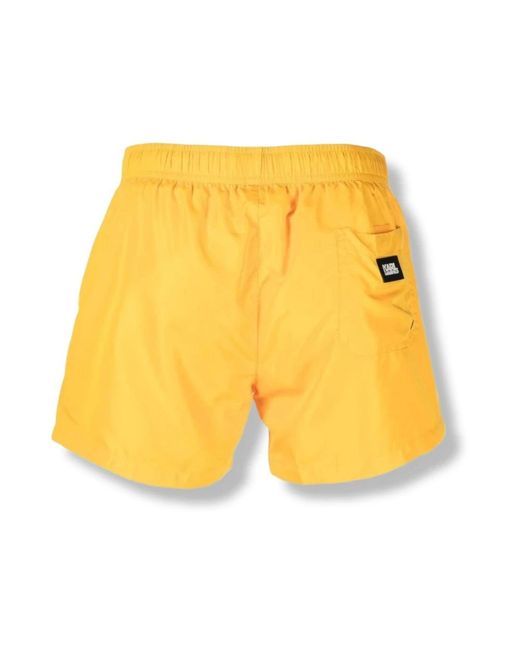 Karl Lagerfeld Yellow Beachwear for men