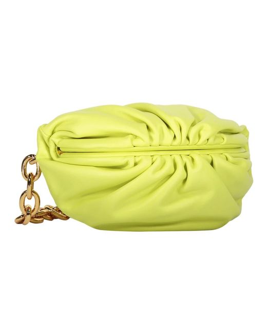 Bottega Veneta Yellow Clutches