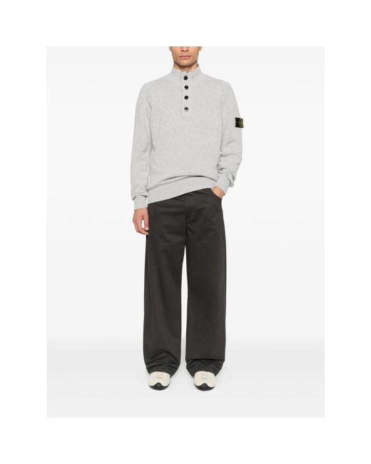 Stone Island Turtlenecks in het Gray voor heren