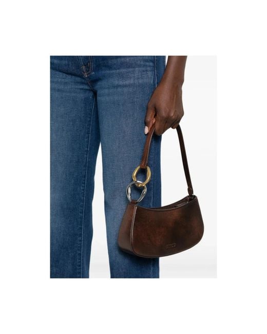 Staud Brown Shoulder Bags