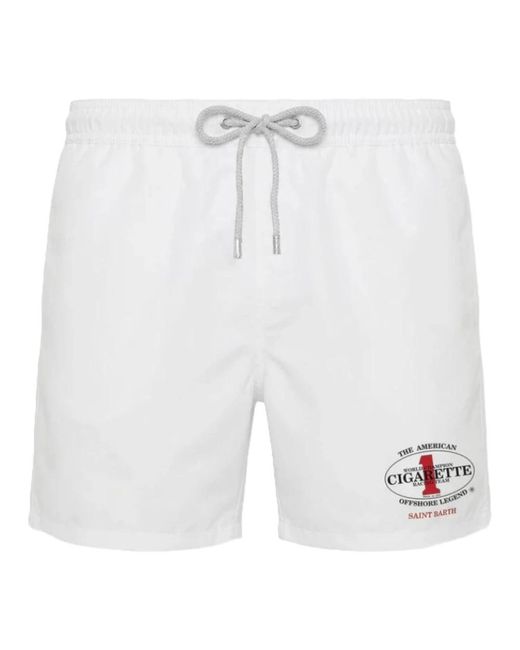 Mc2 Saint Barth White Beachwear for men