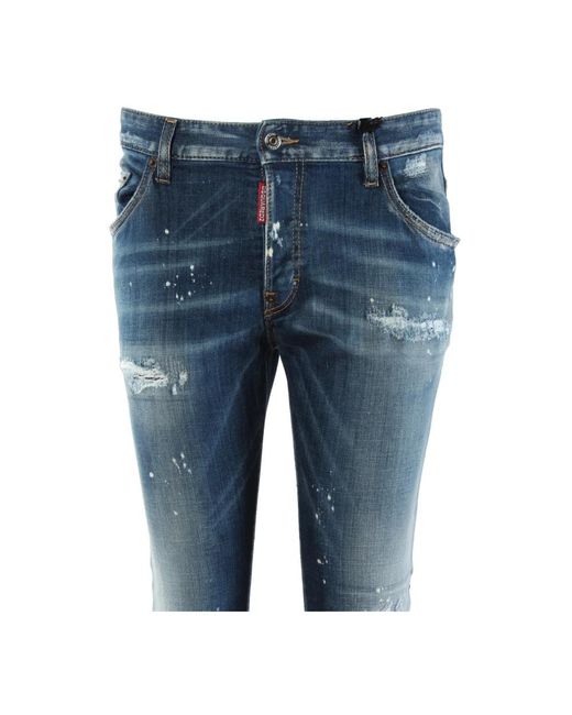 DSquared² Blue Skinny Fit Jeans for men