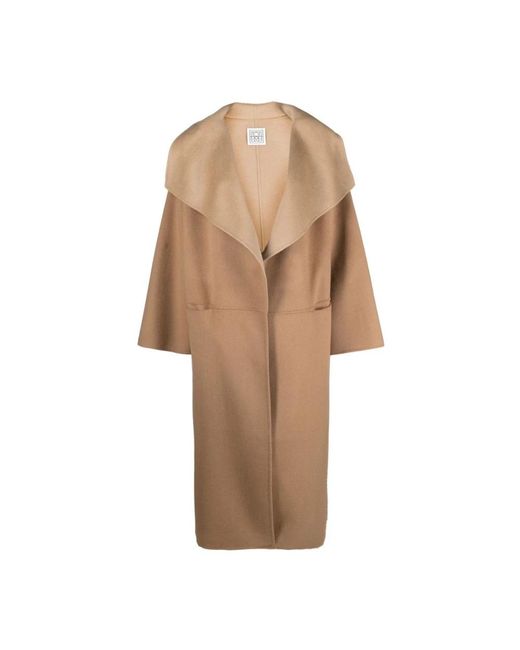 Totême  Natural Single-Breasted Coats