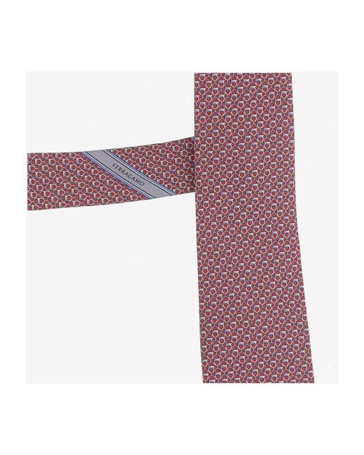 Ferragamo Purple Ties for men