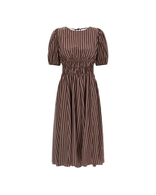 Pinko Brown Midi Dresses