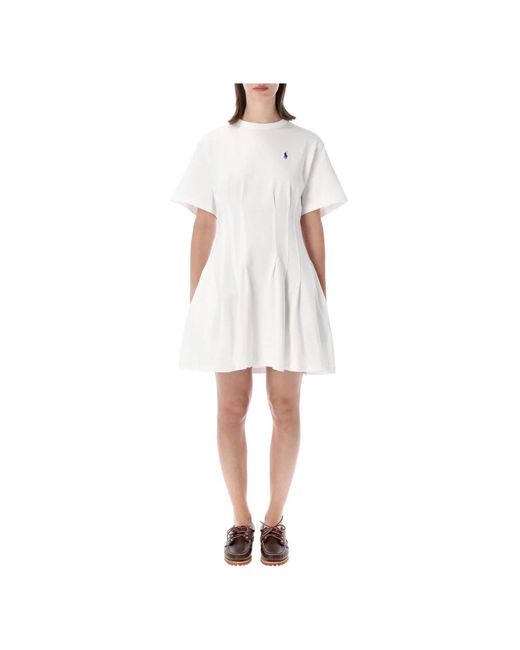 Polo Ralph Lauren White Short Dresses