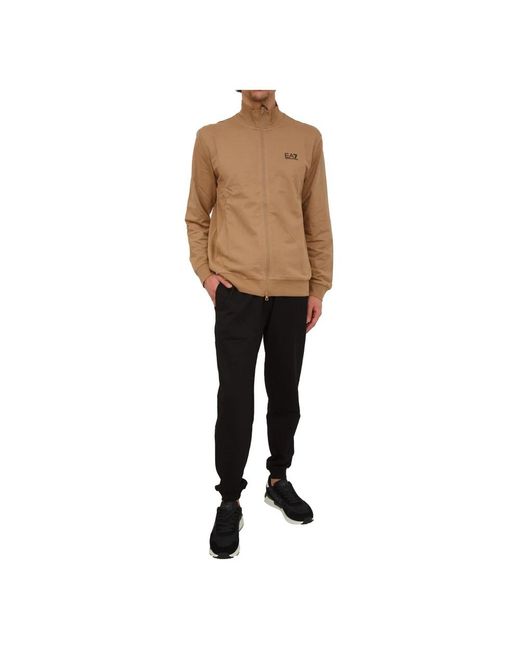 Zip-Throughs EA7 de hombre de color Natural