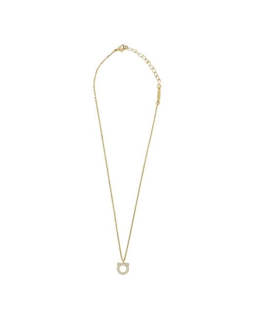 Ferragamo Metallic Necklaces