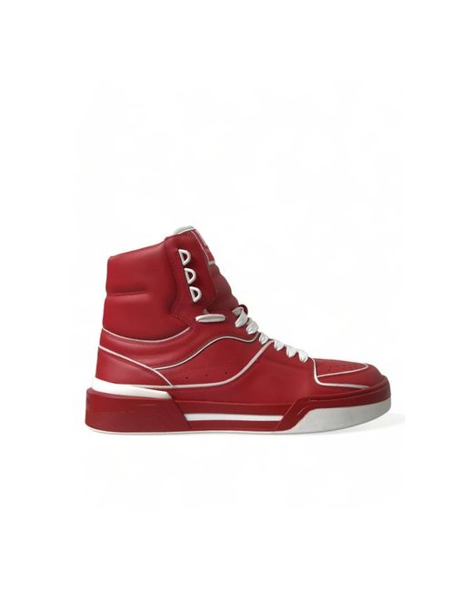 Sneakers di Dolce & Gabbana in Red da Uomo