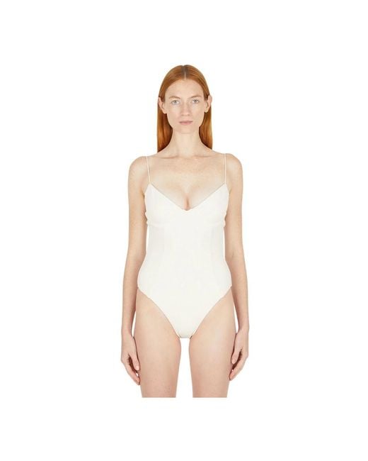 Ziah White Swimsuits