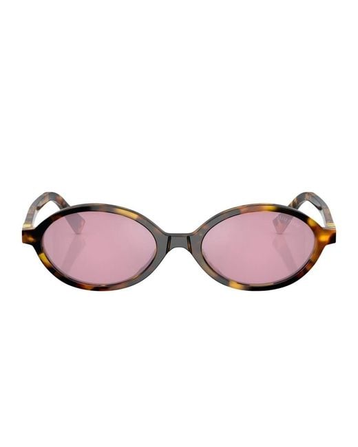 Miu Miu Purple Sunglasses