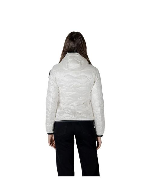 Blauer Gray Weiße Daunenjacken & Mantel