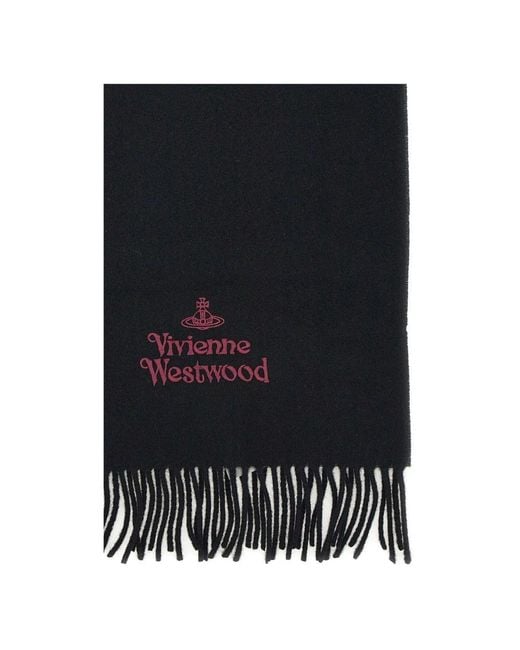 Vivienne Westwood Black Winter Scarves