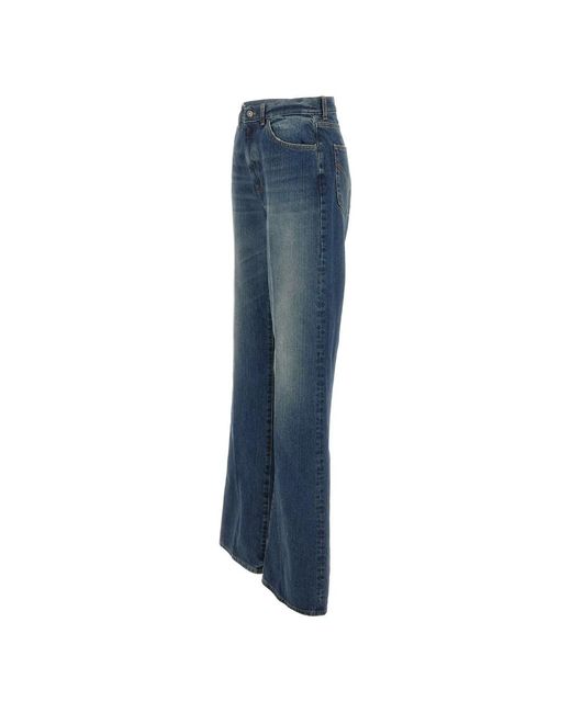 Dondup Jeans ,Blauw ,Katoen Amber Jeans in het Blue