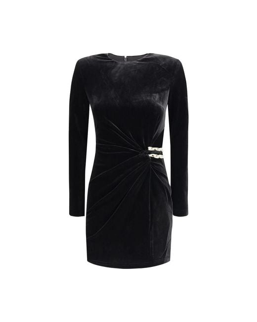 Short Dresses Self-Portrait en coloris Black