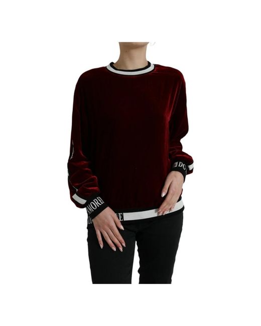 Sweatshirts Dolce & Gabbana de color Black
