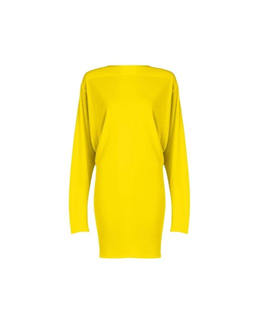 Jacquemus Yellow Short Dresses