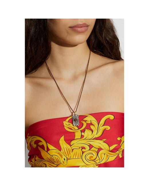 Versace Circe Necklace in Metallic für Herren