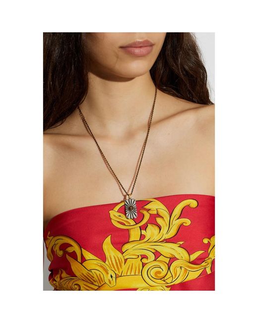 Necklaces Versace pour homme en coloris Metallic