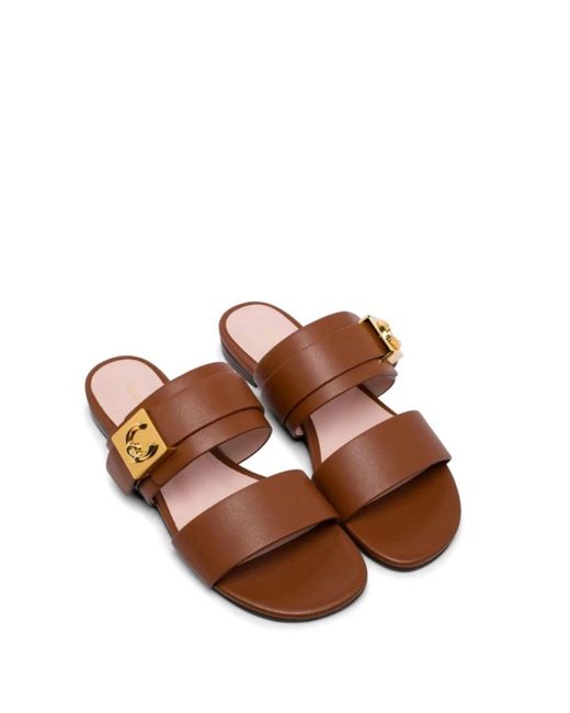 Coccinelle Brown Sliders
