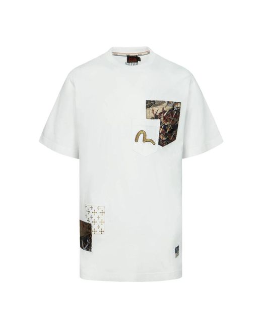 T-shirts and polos di Evisu in White da Uomo