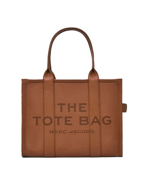 Marc Jacobs Brown 'The Leder Large Tote Bag' '