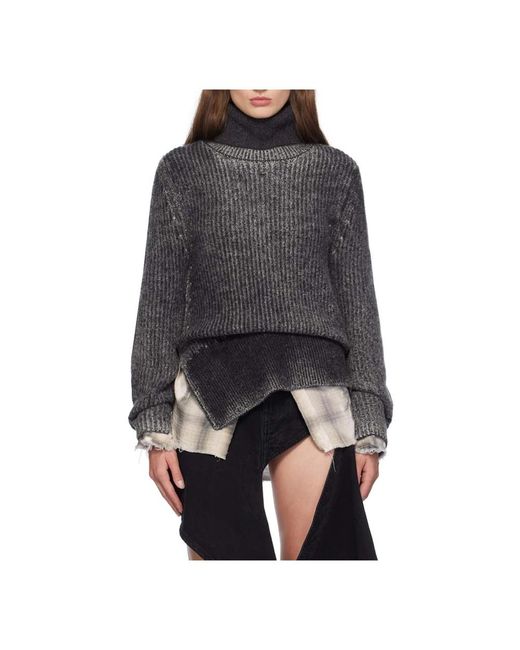 Acne Black Turtlenecks
