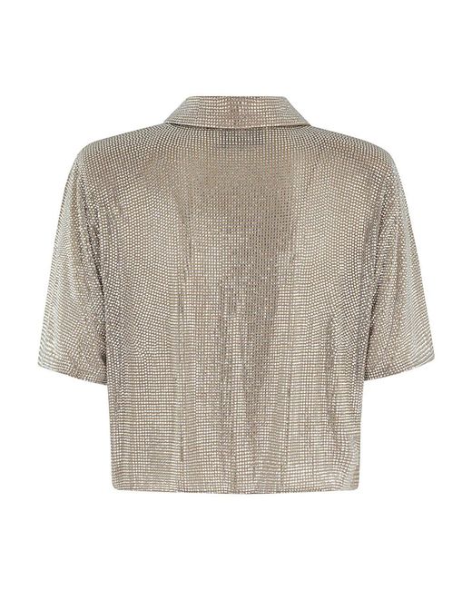 Blouses & shirts > blouses GIUSEPPE DI MORABITO en coloris Gray