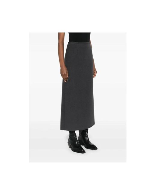 Facon Jacmin Black Midi Skirts