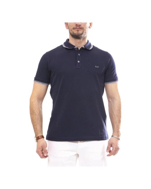 Fay Polo Shirts in het Blue voor heren