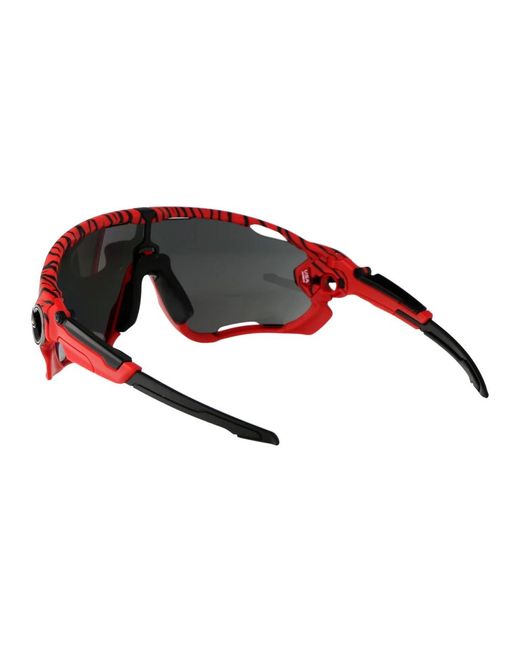 Oakley Jawbreaker sonnenbrille für ultimativen stil in Red für Herren