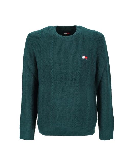 Round-Neck Knitwear Tommy Hilfiger de hombre de color Green