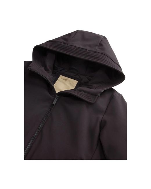 Woolrich Jassen ,Zwart ,Firth Parka Jas in het Black