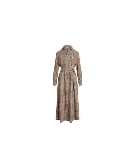 Shirt Dresses di Polo Ralph Lauren in Brown